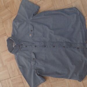 Carhartt short sleeve Shirt men's size xlarge  blue